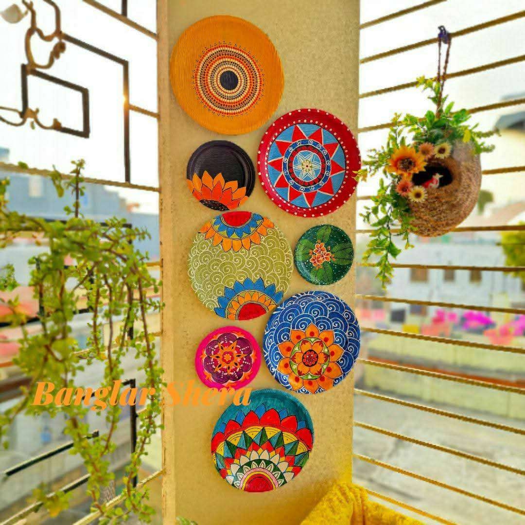Supari kholer Painting plate set 01 2