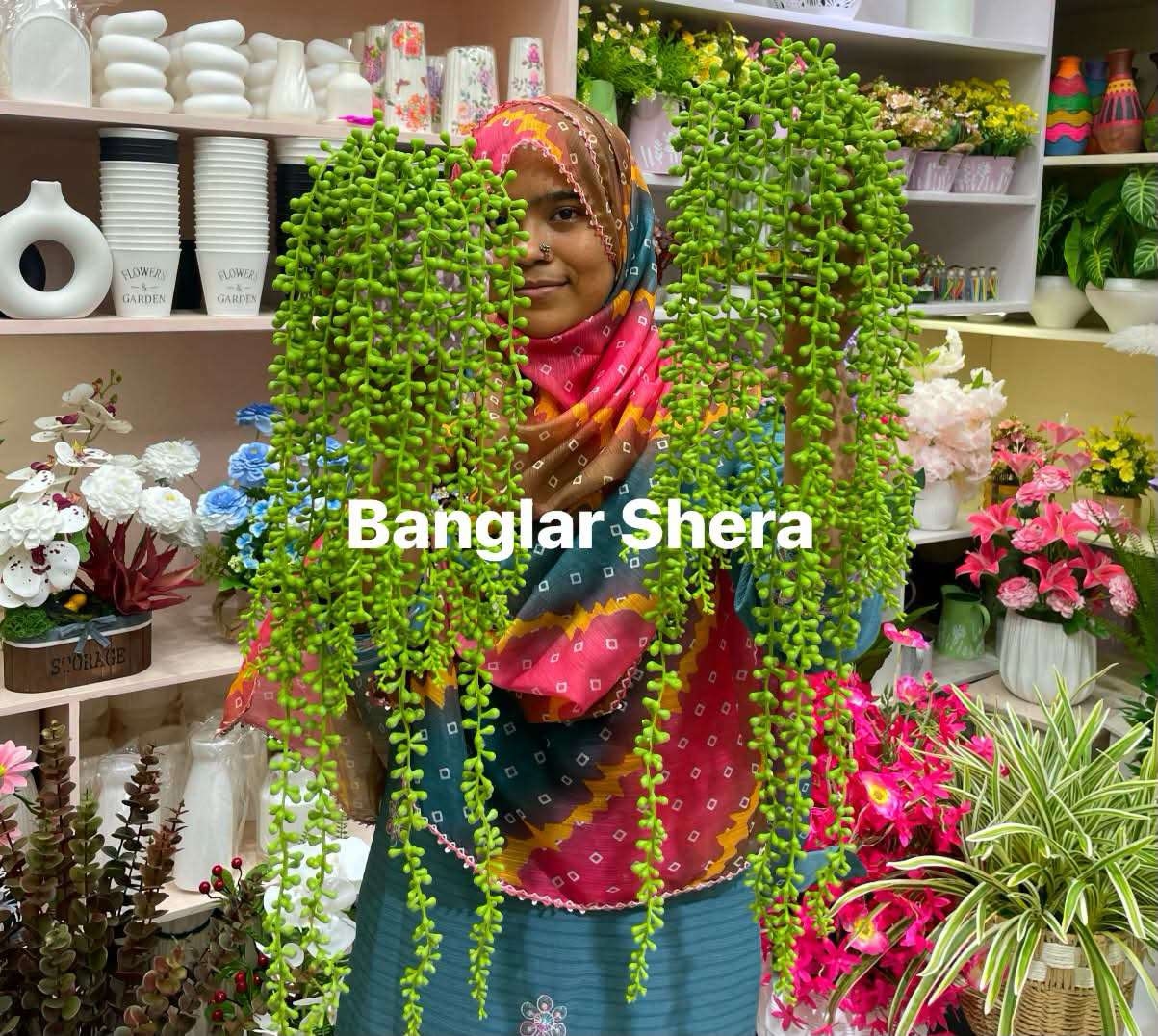 Artificial Raindrops Plant 1
