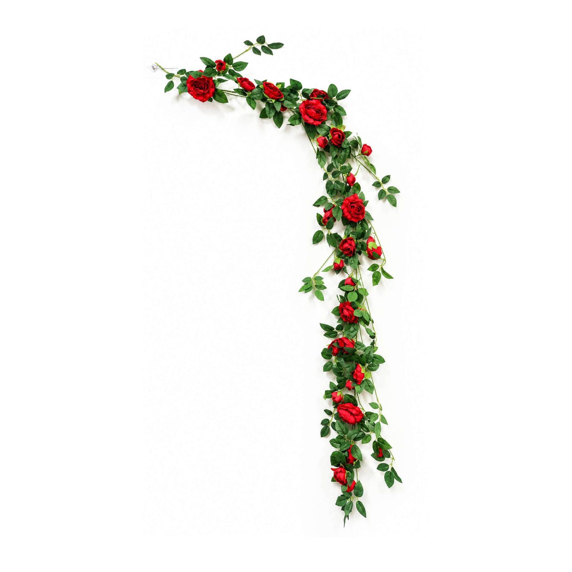 Red Rose Vine (Artificial)