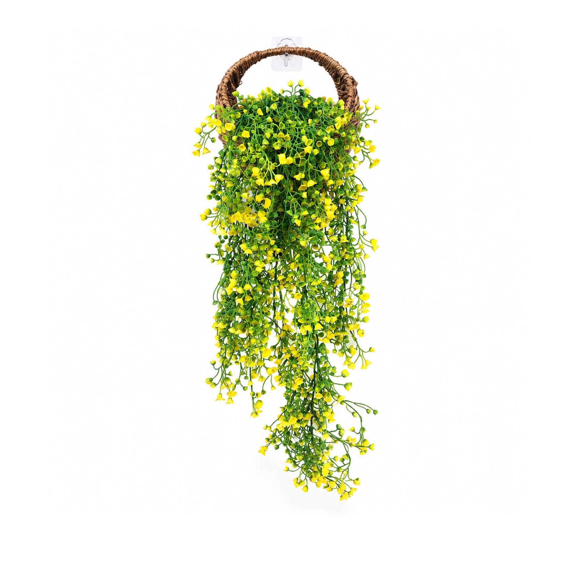 Moon Holder with Yellow Artificial Jhinukjhar
