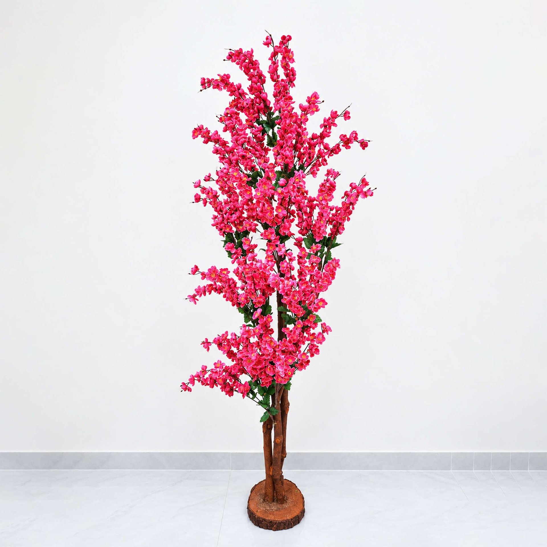 Premium Cherry Artificial Flower Plant 6 Feet