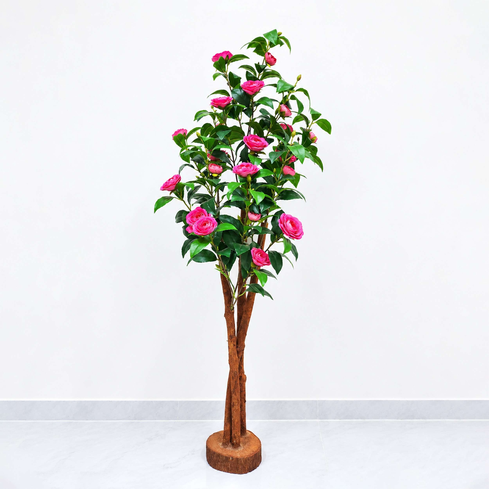 Camelia Artificial Plant Pink Color Flower