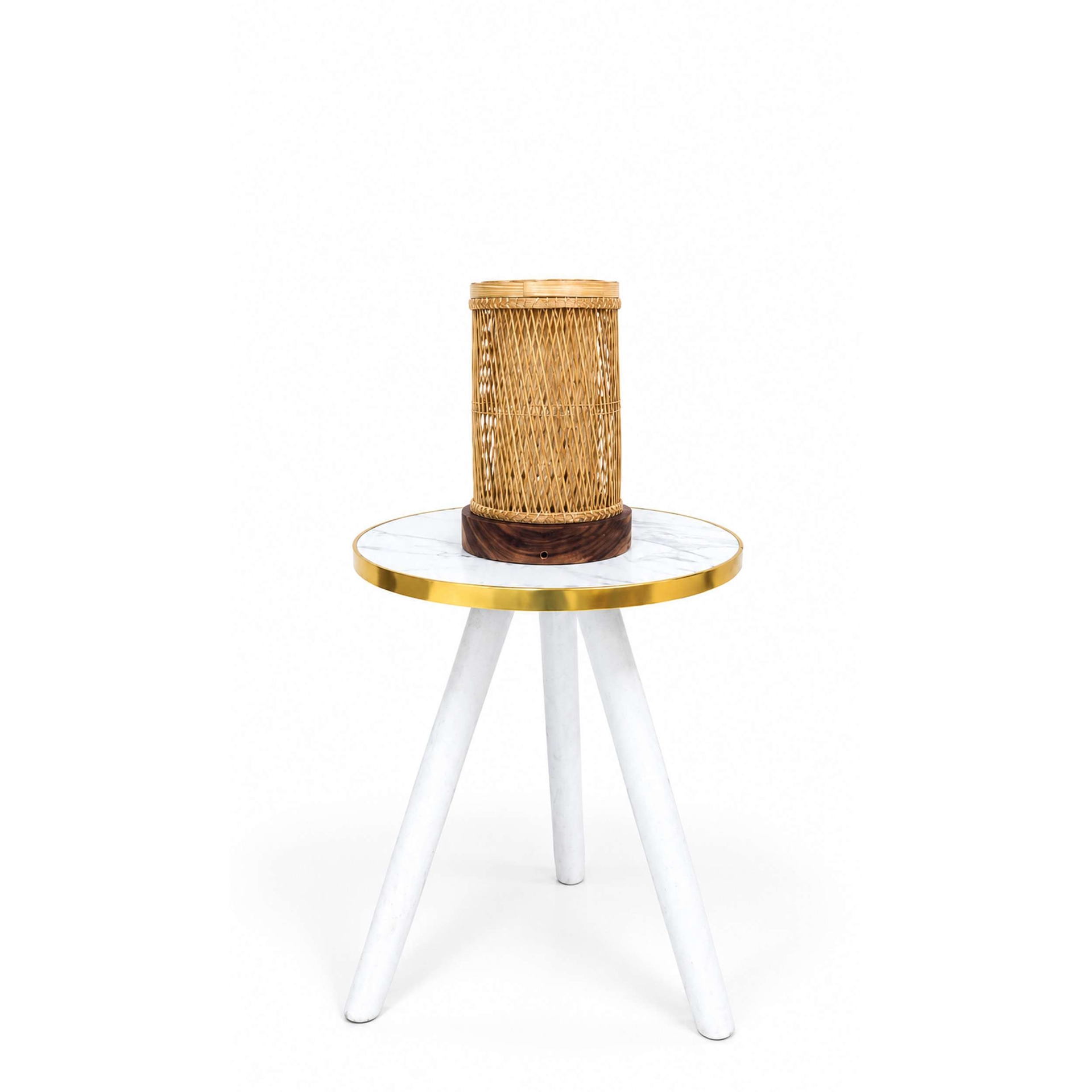 Cylinder Double Layer Table Lampshade 2