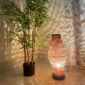 Capsule Bamboo Table Lamp